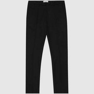 Reiss Slim Fit Chinos, Men's 28, Black Eastbury Pants
